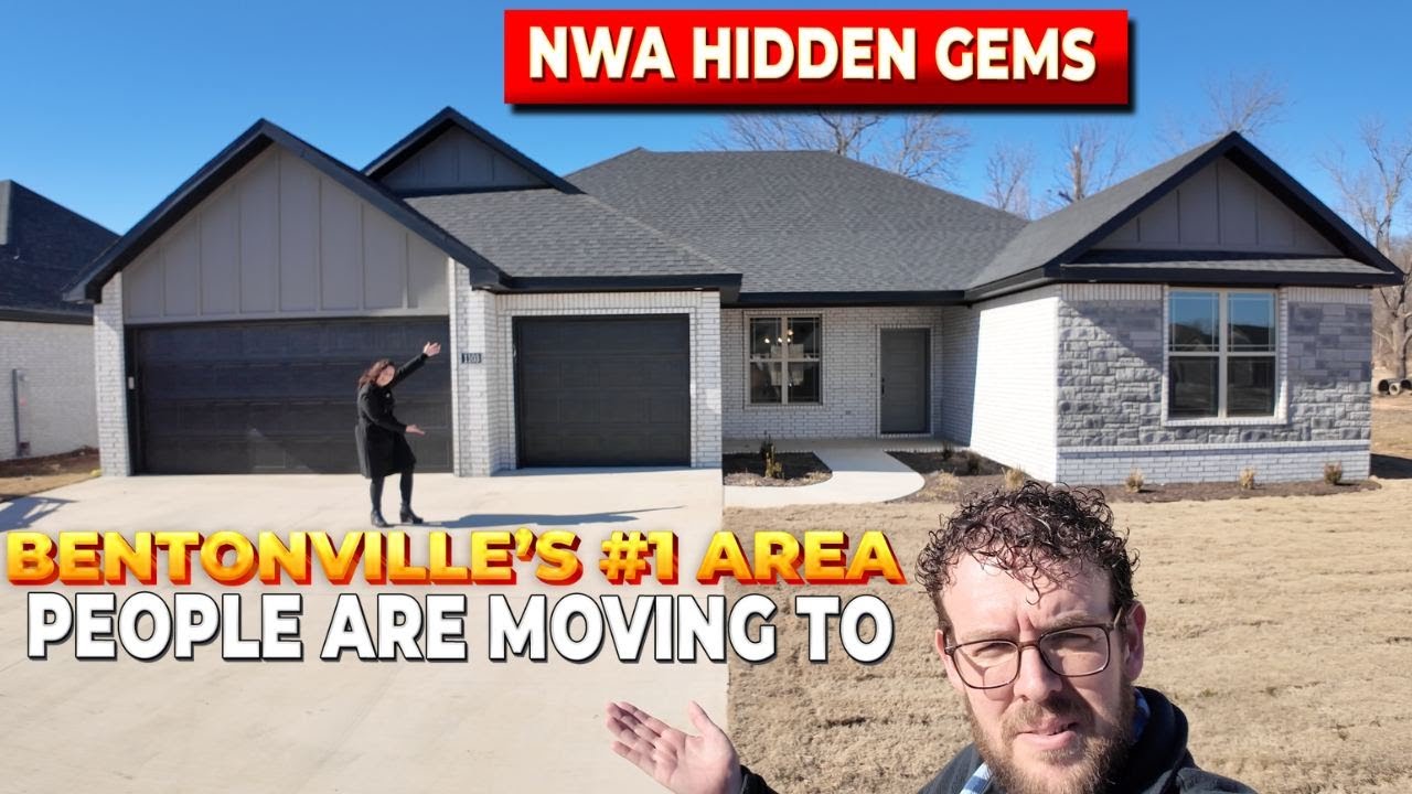 [BENTONVILLE ARKANSAS] Living in Bentonville's #1 Area New Construction Under $450k