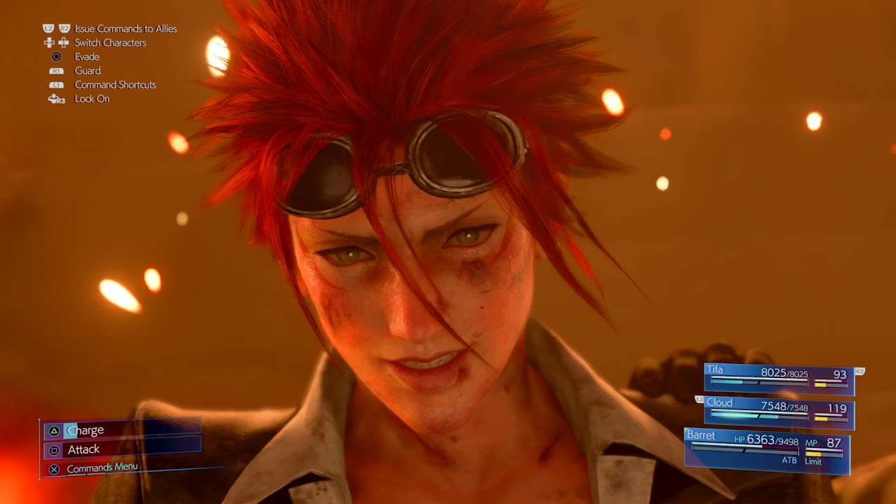 FINAL FANTASY VII REMAKE Rude & Reno Fight Hard Japanese