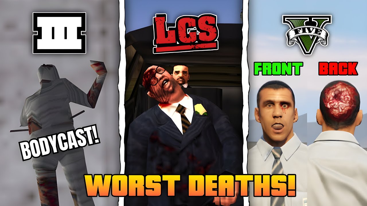 Худшие смерти в каждой игре GTA! (Часть 2)