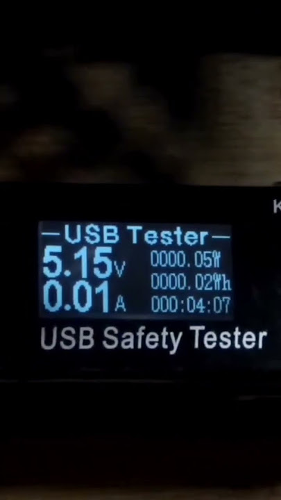 Short USB Tester Unit Video