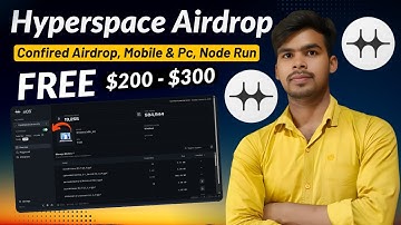 Hyperspace DePin Ai Airdrop - Run Node Earn Rewards - Join Early Phase