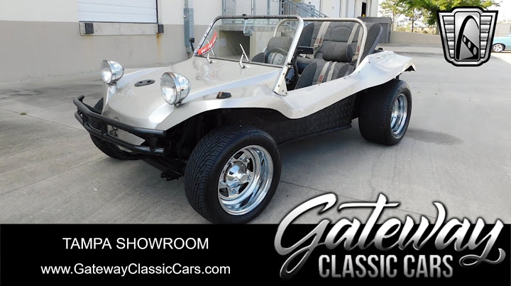 1960 Volkswagen Dune Buggy #2533 TPA