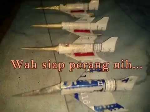  Cara  Membuat  Miniatur  Pesawat Dari  Barang Bekas