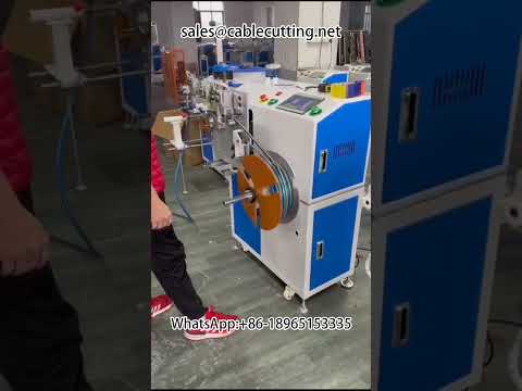 Automatic Meter Counting, Sorting, Cutting & Tube Winding Machine