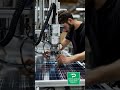 Solar panel manufacturing / assembly