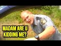 When Female Driver Destroys Corrupt Cops