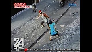 24 Oras: Exclusive: Lalaki, tinangkang saksakin ang kaaway niyang malapit daw sa misis nito screenshot 4