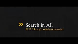 Search-In-All (EBSCO Discovery Service) (AY 2026/2027)