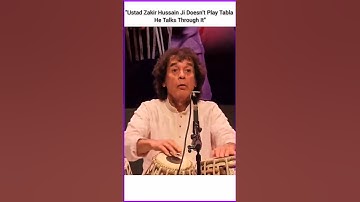 Ustad Zakir Hussain Tabla Solo Snippet #icmtabla #classical #music #shorts