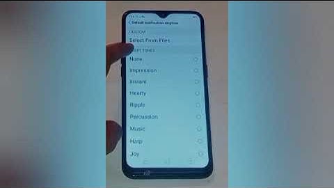 How to made silent default notification ringtone in oppo A5,oppo A5 mute default notification sound