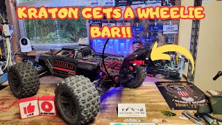 EP 14 On The Bench A New Transmitter T Shirt Design And Garage Life RC Wheelie Bar And Wing Mount