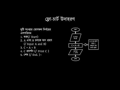 প্রোগ্রামিং- এলগরিদম ও ফ্লো-চার্ট পরিচিতি || Programming Algorithm & Flow Chart Introduction