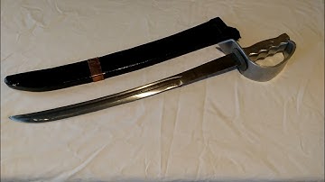 My Homemade Knives Series : D Guard Cutlass Short Sword