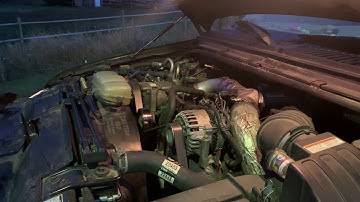 1999 Ford F250 7.3L knock at idle.