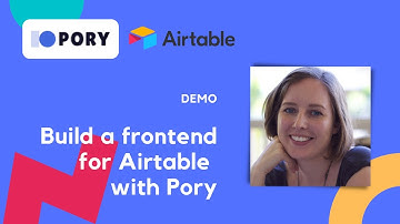 Build a front-end for your Airtable base with Pory.io