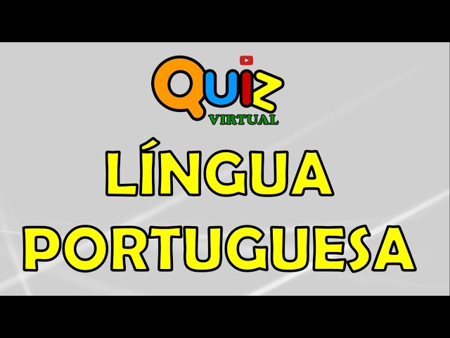 QUIZ DE PORTUGUÊS PARA O 2° E 3° ANO - DIVERSAS HABILIDADES - 16