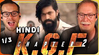 KGF Chapter 2 Hindi Part 1/3 | Reaction Movie | Yash | Sanjay Dutt | Prashanth Neel