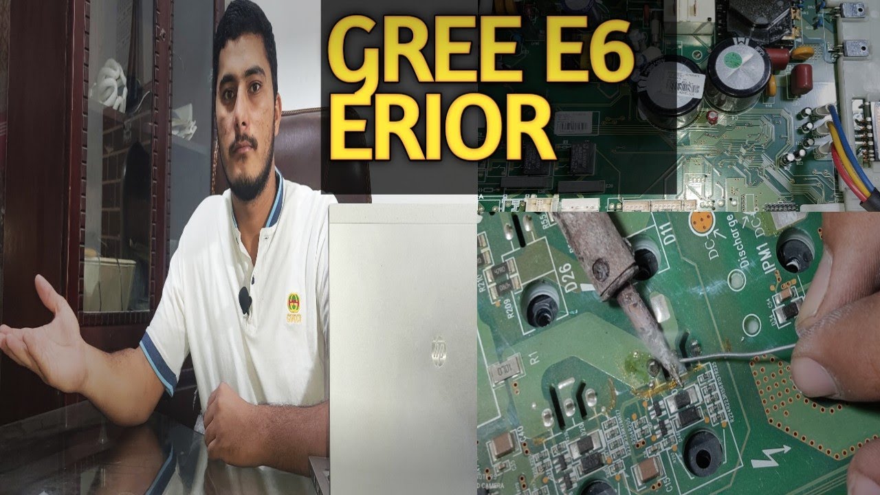 Gree DC inverter E6 solution | how to solve E6 error code in DC