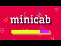 How to say minicab High Quality Voices