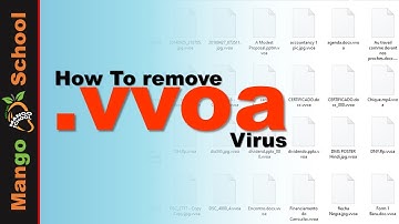 VVOA file virus ransomware [.vvoa] Removal and decrypt guide