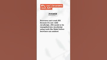 Why Can
