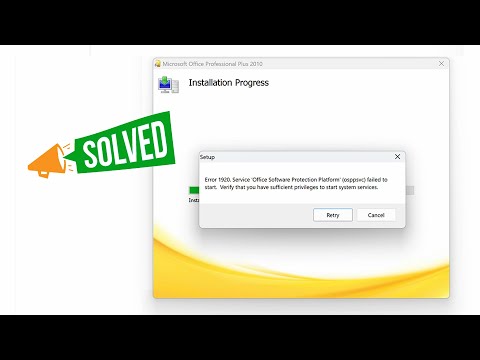 SOLVED | Error 1920 Service Office Software Protection Platform (osppsvc) failed to start