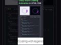 Crazy Cool Stunt Loading Animation using html css #programming #stunt loader #code #html