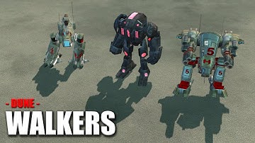 WALKERS : Command and Conquer 3 - Dune Mod