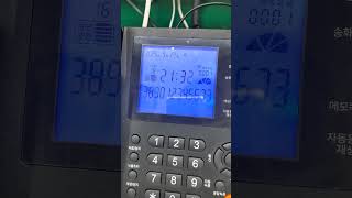Korean automatic answering phone function debugging from Shenzhen East Line #Dictaphone