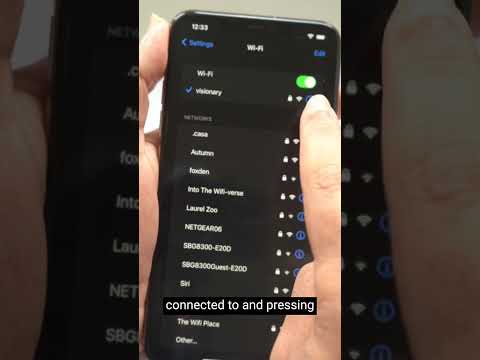 View WiFi Password in iOS