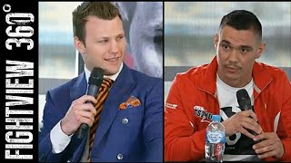 Jeff Horn vs Tim Tszyu OFFICIAL Press Conference \& Face Off - August 26th WITH 16,000 LIVE FANS