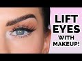 HOW TO INSTANTLY LIFT EYES WITH MAKEUP!! EASY TIPS FOR BIGGER, BRIGHTER EYES!