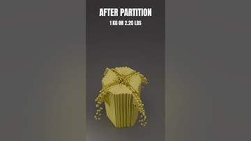 Multiple Partition for 15,000 Cubes Satisfying Disintegration #satisfying #animation #blender #3dart