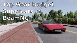 Top Gear Budget Supercars Challenege, but it's BeamNG