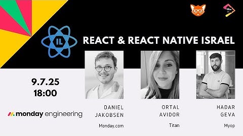 Write Once, Use Everywhere: React Meets Web Components - Hadar Geva | React IL meetup