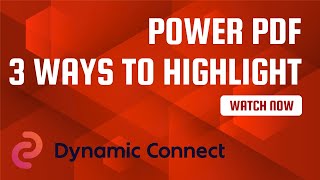 Easily highlight PDF content with POWER PDF