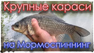 Крупные караси на мормоспиннинг. Black Adder Nano 0.3-0.8 г. Gammarus 0.1 - 0.6 г.