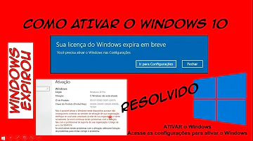 O que fazer quando o período de ativação do Windows expirou?