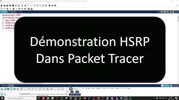 Démonstration HSRP de Cisco
