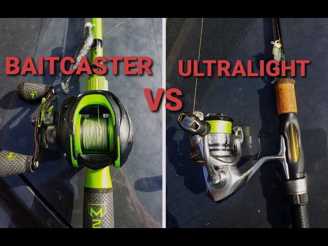 BAITCASTER (broomstick) VS ULTRALIGHT (rapier) 