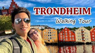 Первые впечатления от Тронхейма | Третий по величине город Норвегии | 4K пешеходная экскурсия