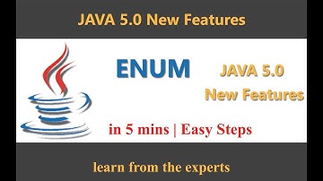New features in java 5 version | java5 Enums| Advance features in java 5.0