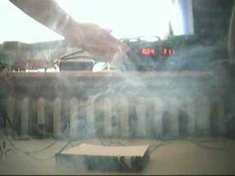 Exploding capacitor
