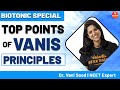 Top Points of Vani's Principles | Vedantu Biotonic