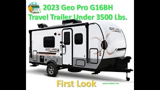 2023 Rockwood Geo Pro G16BH Travel Trailer Bunkhouse - Tour by Camper Outdoor 4,226 views 1 year ago 2 minutes, 46 seconds