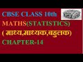 Class 10th CBSE (CH-14 SOME IMPORTANT QUESTIONS) BY:MGS COMPLETE MATHEMATICS