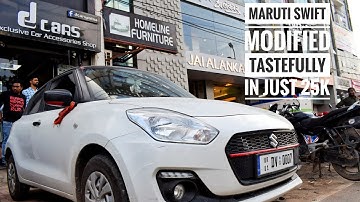 Suzuki Swift 2020 Base model Modified into Vxi |Best Accessories for Swift Lxi| Swift Audio Upgrade