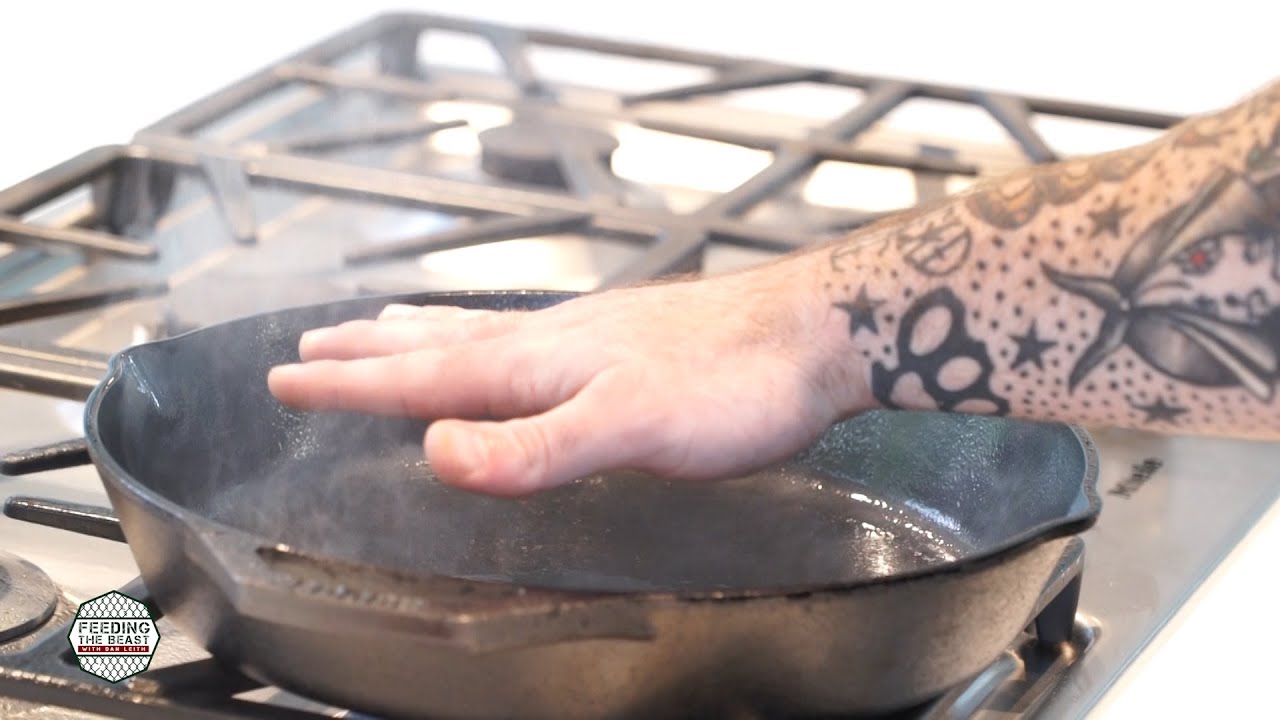 Feeding The Beast Proper pan temperature for pan searing steak YouTube
