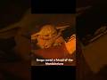 Grogu saved a friend of the Mandalorians#shorts #shortvideo #series #fouryou