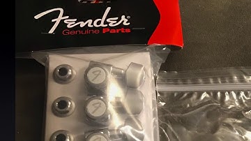 Fender Locking Tuners Installation
